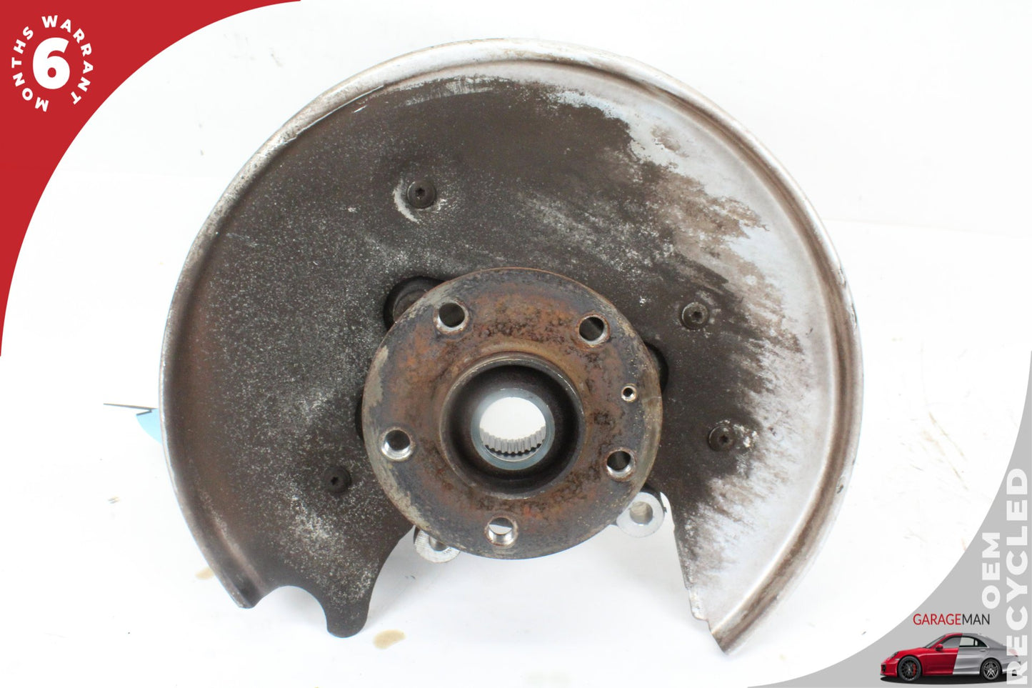 2009-2018 Audi A6 C7 AWD Rear Right Spindle Knuckle Wheel Hub 8K0407613B OEM