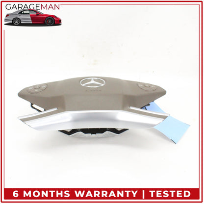 2009-2013 Mercedes W164 ML350 GL450 R350 Steering Wheel Airbag Air Bag Brown OEM