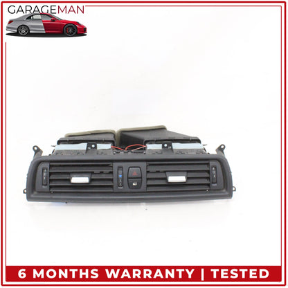 2011-2016 BMW 550i Center Dash AC Air Vent w/ Hazard Light Control Switch OEM