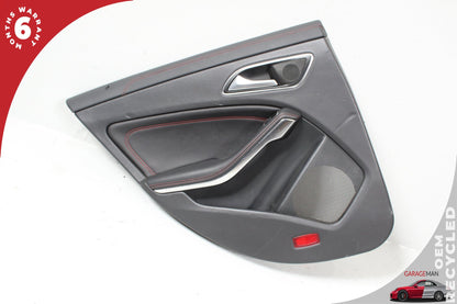 2014-2019 Mercedes W117 CLA45 AMG Rear Left Side Door Trim Panel 2465406809 OEM