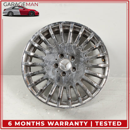 2007-2009 Mercedes W221 S550 S600 CL600 Wheel Rim 8.5JX19H2 ET43 2214012002 OEM
