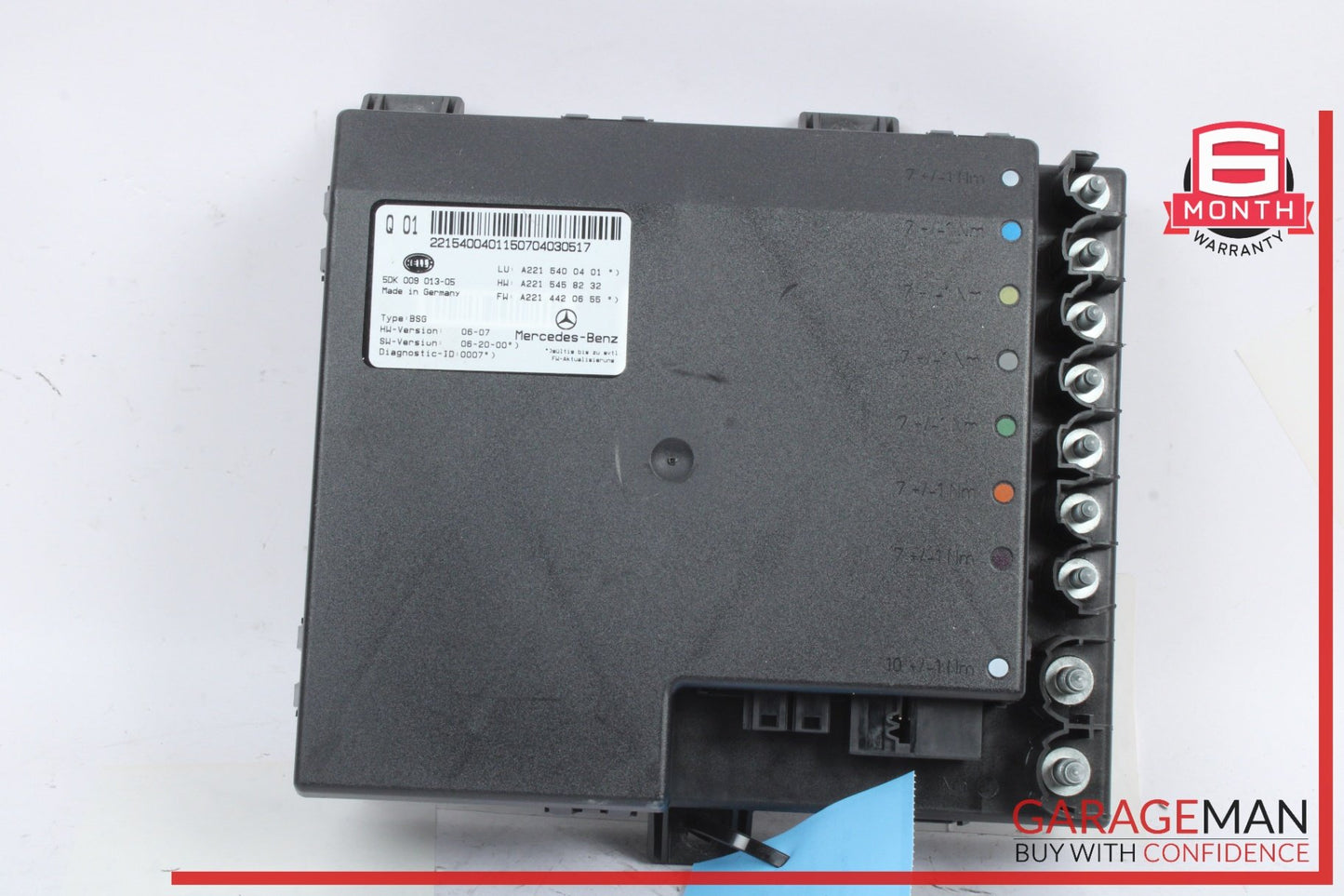 2007-2014 Mercedes S550 W221 Electric Power Supply Control Module 2215400401