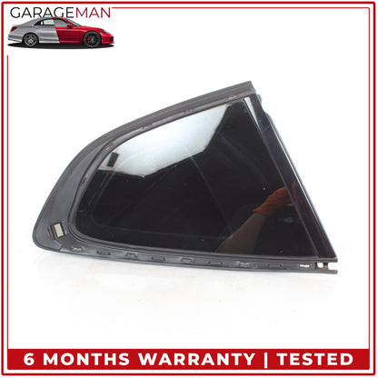 2010-2017 BMW 550i GT F07 Rear Left Driver Side Quarter Window Glass OEM