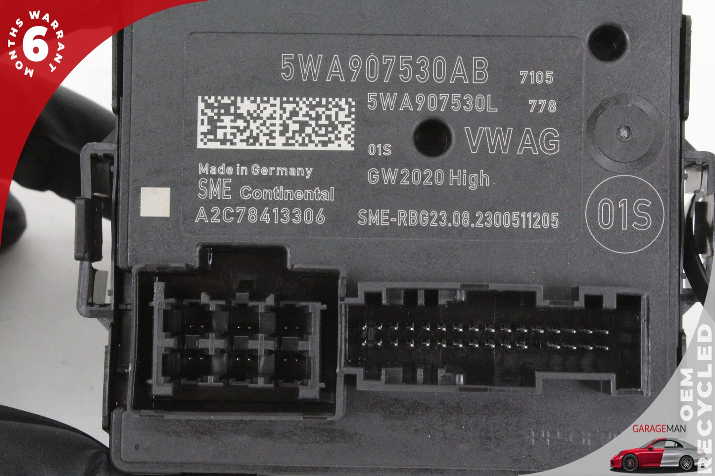 2022-2024 Audi A3 S3 Network Gateway Control Module 5WA907530AB OEM
