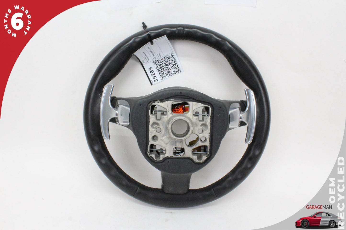 11-18 Porsche Cayenne 92A SUV Steering Wheel w/ Paddle Shifters 7PP419091AE