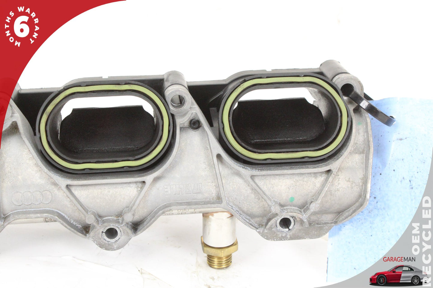 2011-2018 Audi Q7 Porsche Cayenne 958 Right Lower Intake Manifold w/ Bracket OEM