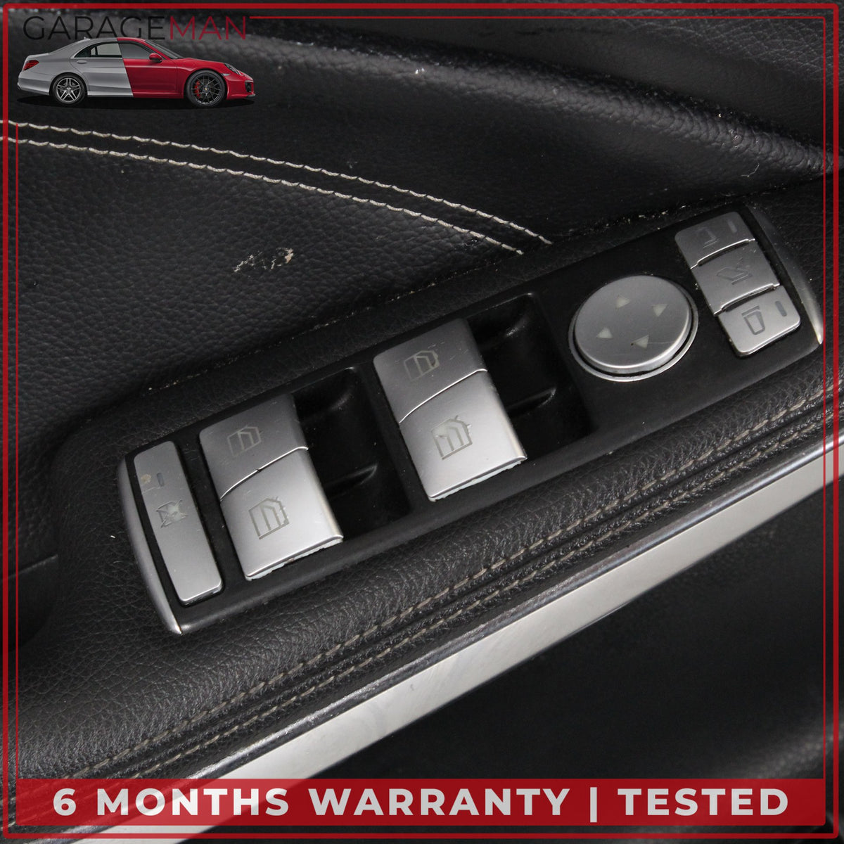 2015-2020 Mercedes X156 GLA250 Front Left Door Trim Panel w/ Control Switch OEM
