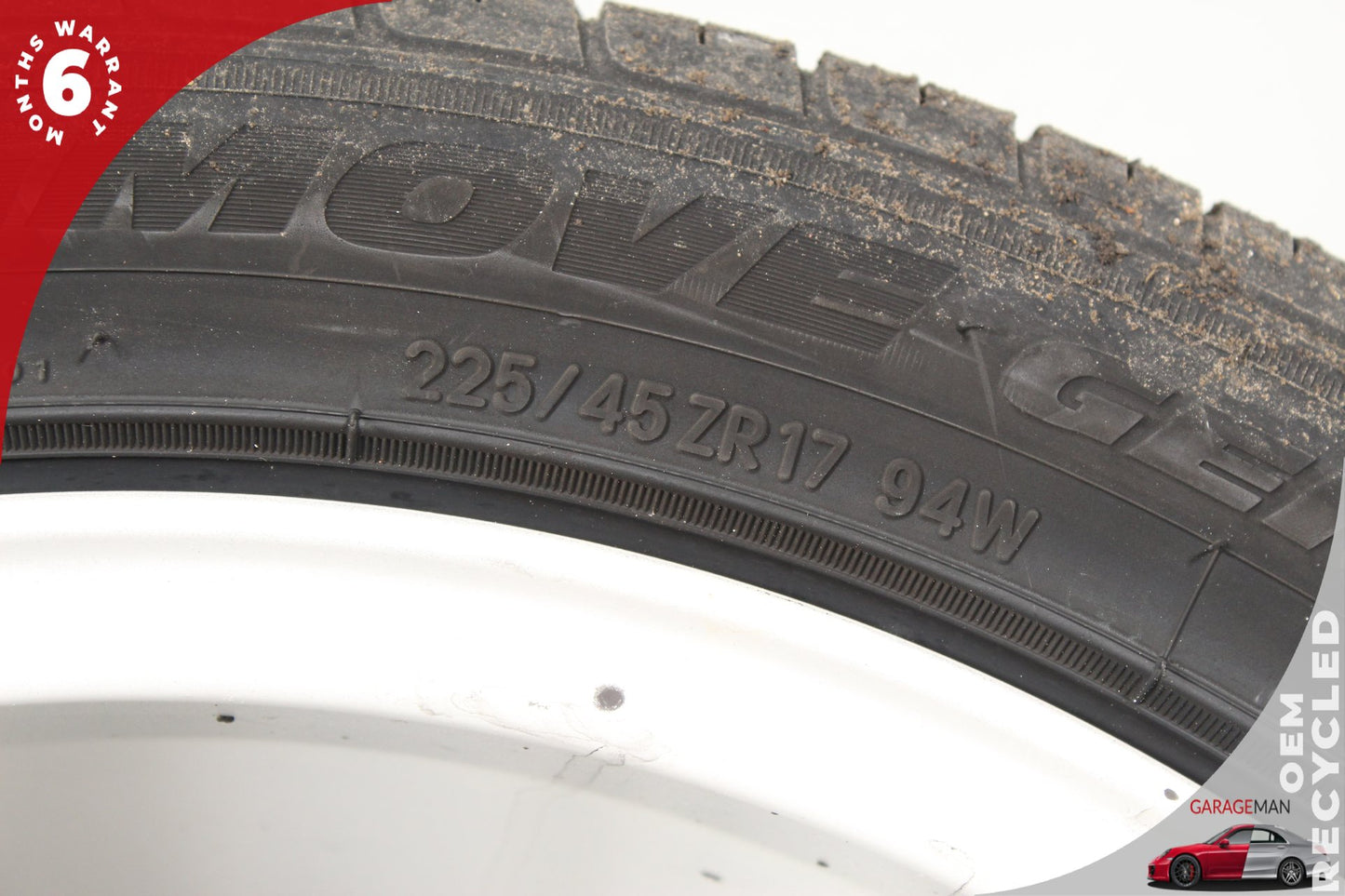 2008-2011 Mercedes W204 C300 Front Wheel Rim w/ Tire 7.5JX17 H2 ET47 OEM
