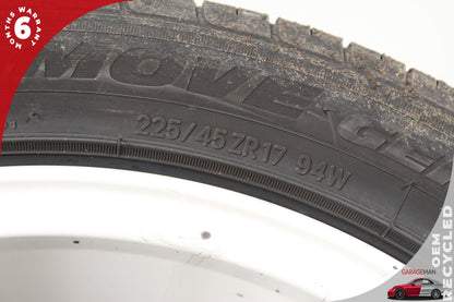 2008-2011 Mercedes W204 C300 Front Wheel Rim w/ Tire 7.5JX17 H2 ET47 OEM