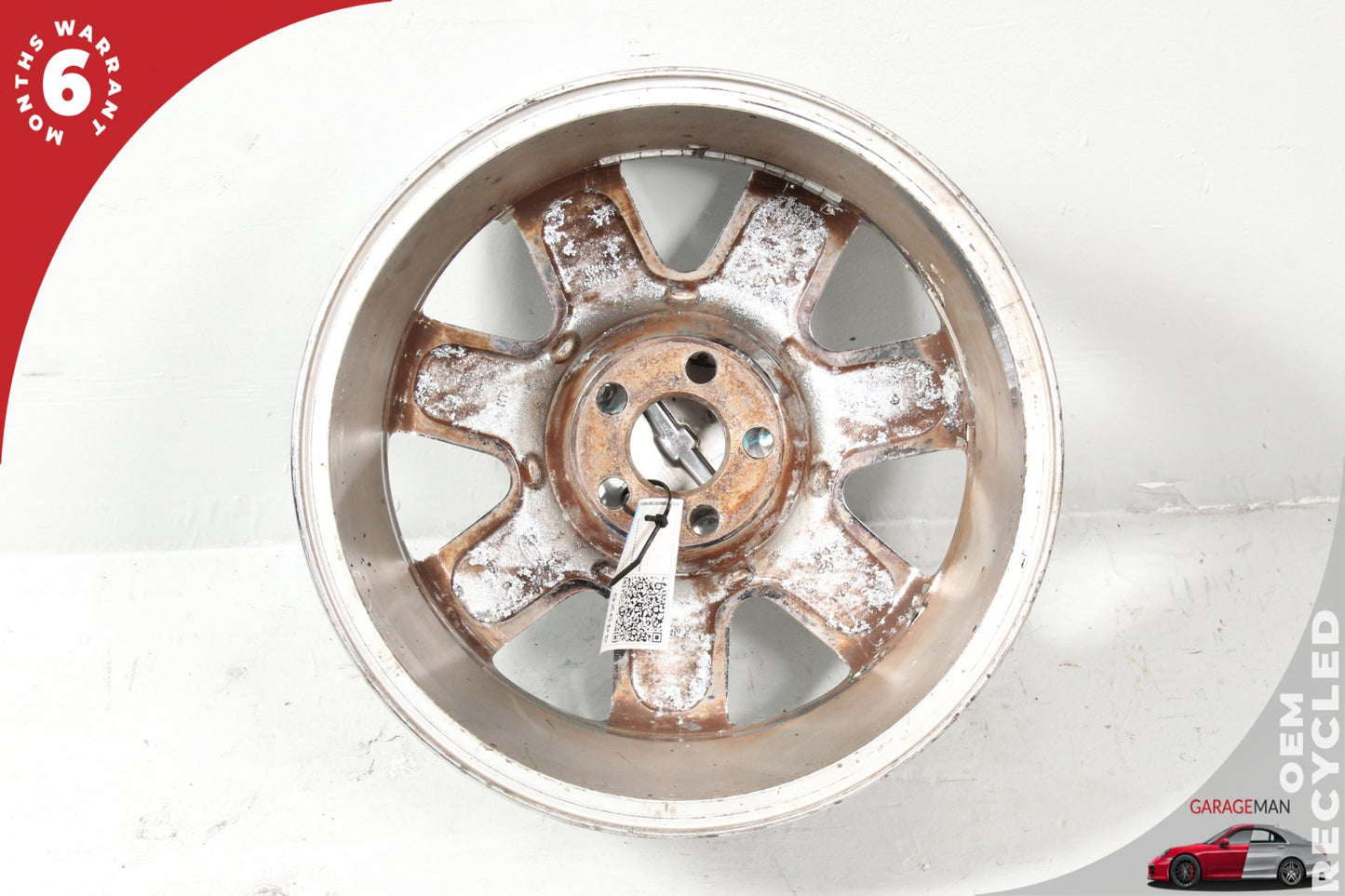 2002-2005 Ford Thunderbird Wheel Rim 7.5JX17 ET60 w/ Wheel Center Cap 1W631007CB