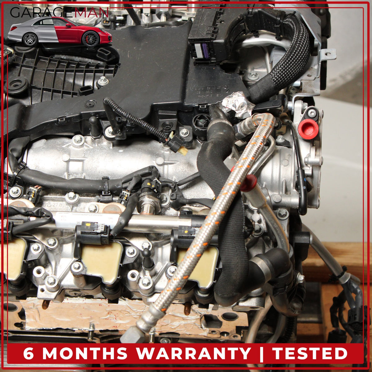 2015-2023 Mercedes C207 E400 RWD 3.0L V6 276.820 Engine Motor Assembly OEM 25K