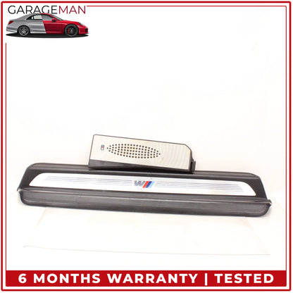 2009-2019 BMW 640i Front Left Side M-Sport Door Sill Trim w/ Foot Rest Cover OEM