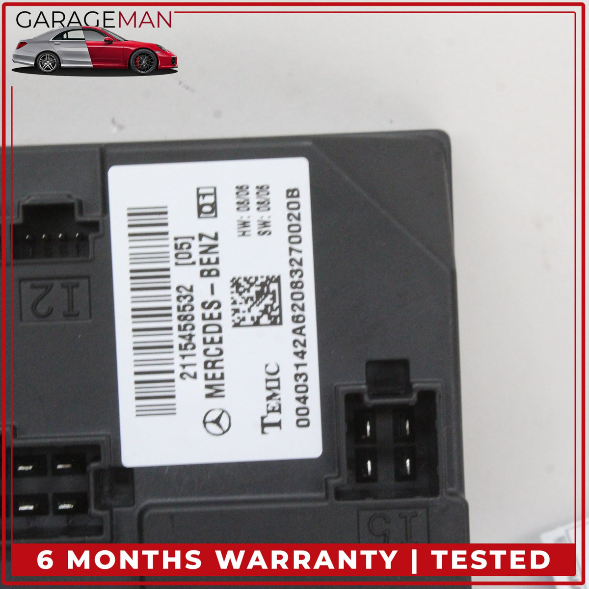 2006-2011 Mercedes W219 CLS550 BCM Body Control Module Unit 2115458532 OEM