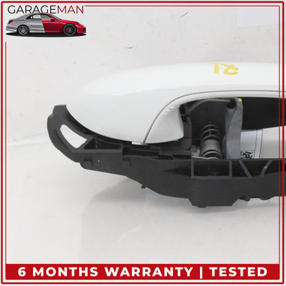 2019-2025 BMW M340i G20 Rear Left Driver Side Exterior Door Handle White OEM