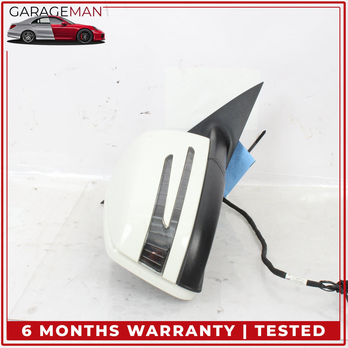 2014-2019 Mercedes W117 CLA250 Front Right Door Rear View Mirror w/o Glass OEM