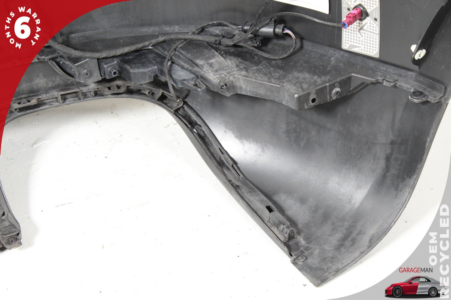 2015-2018 Porsche Macan 95B SUV Rear Bumper Cover 95B807417G Volcano Grey Metallic OEM