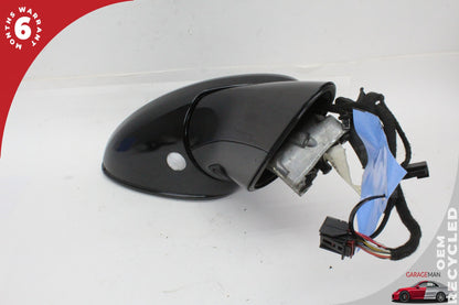 2011-2014 Porsche Cayenne 958 Front Right Side Door Rear View Mirror Black OEM