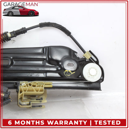 2009-2015 BMW 740i F01 Rear Left Side Window Regulator w/ Motor 70460310 OEM
