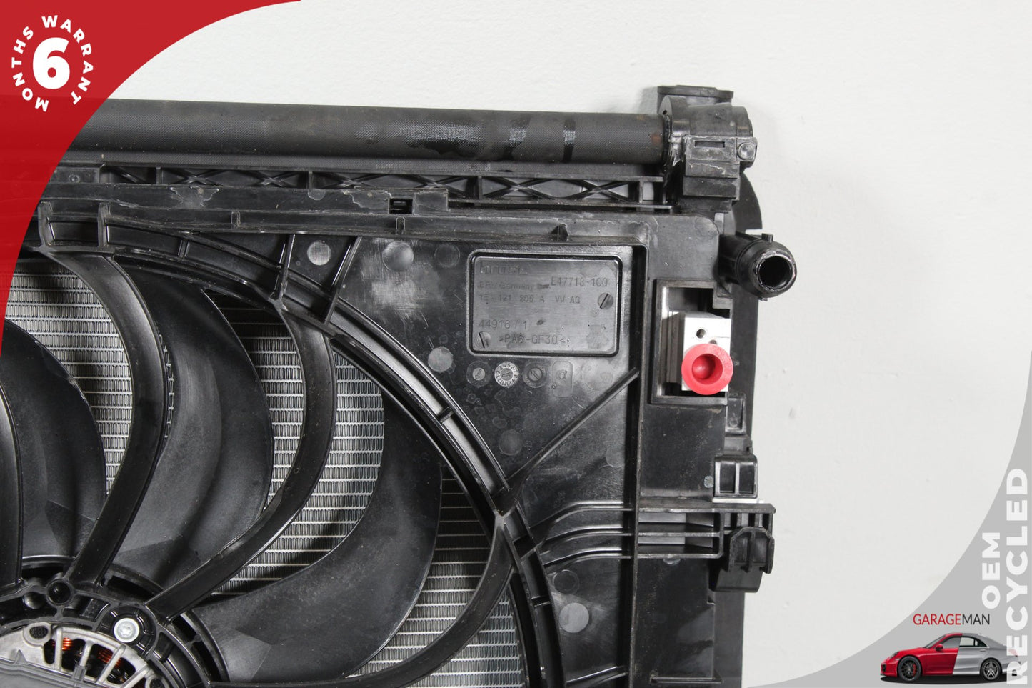 2022-2024 Audi Q4 E-tron Engine Cooling Radiator AC A/C Condenser Assembly OEM
