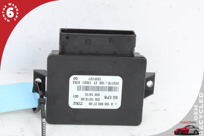 12-16 Mercedes-Benz GL450 X166 AWD Hand Brake Control Module 1669002700 OEM