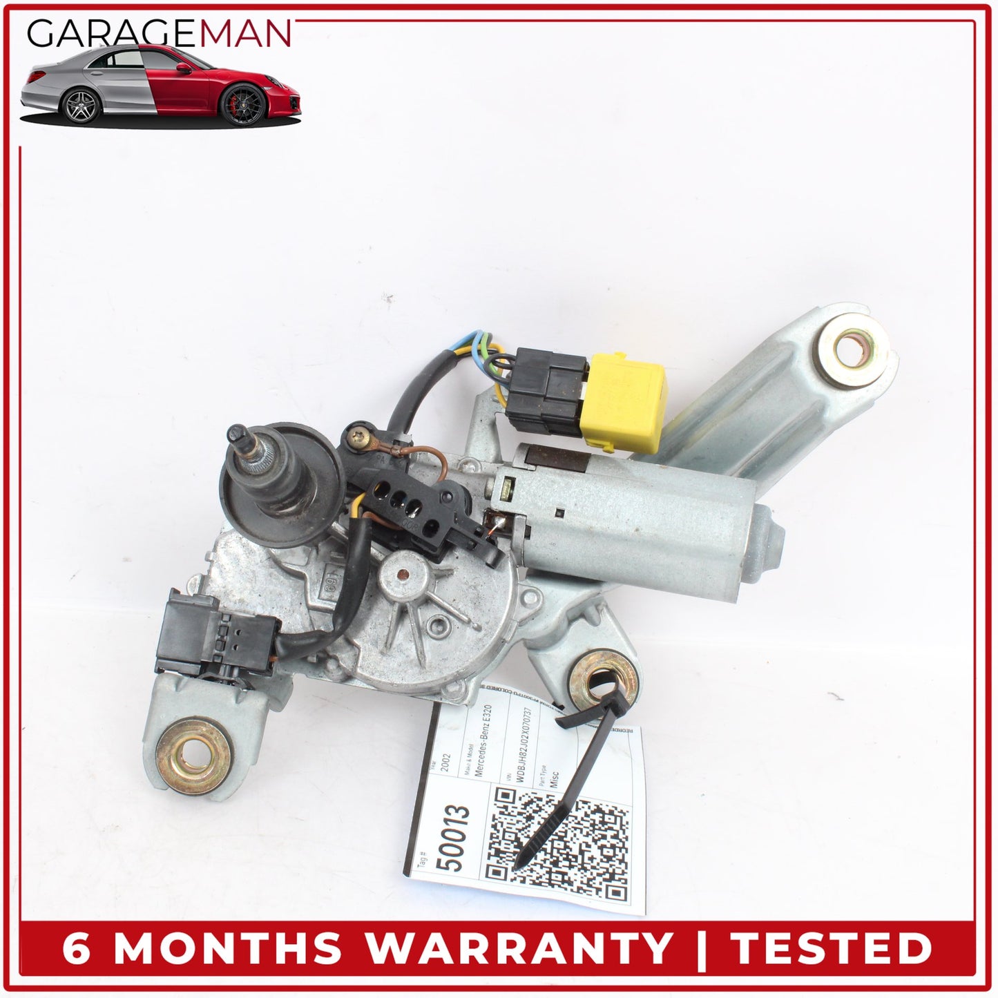 1998-2003 Mercedes W210 E320 Wagon Rear Windshield Wiper Motor 2108207542 OEM