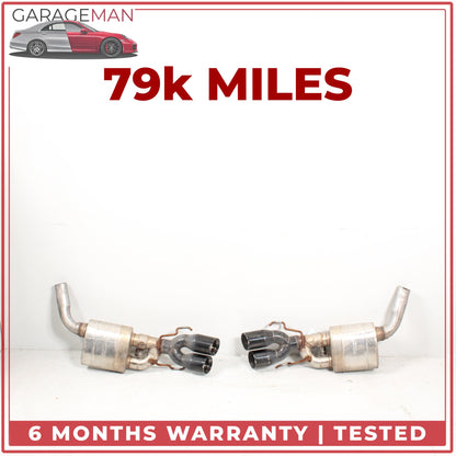 2007-2014 Mercedes-Benz CL550 W216 Valvetronic Designs Exhaust Mufflers Pair