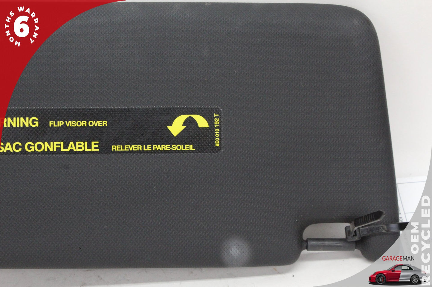 2015-2025 Audi A3 S3 RS3 Left Driver Side Sun Visor 8W0857551 OEM