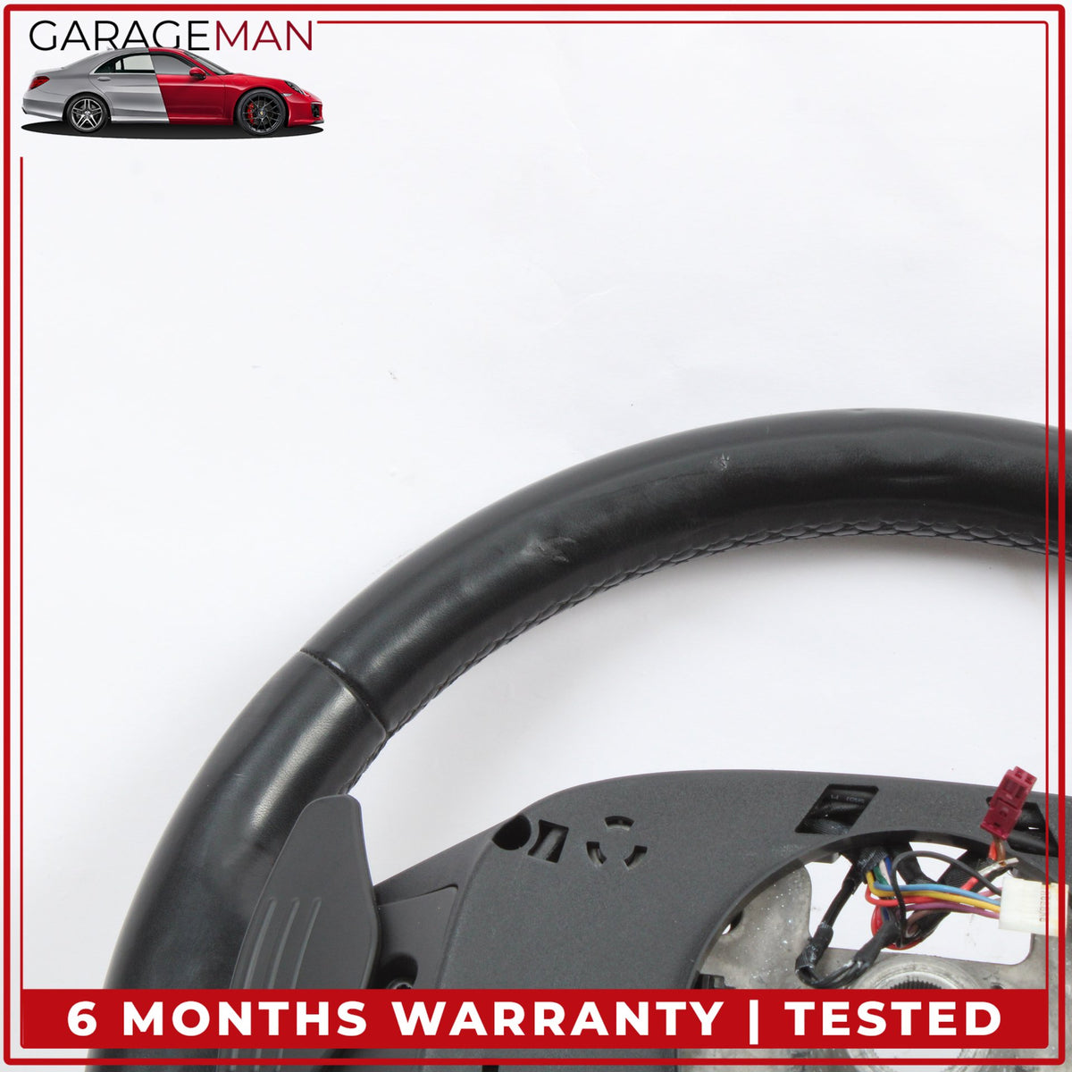 2014-2016 Land Rover LR4 L319 SUV Heated Steering Wheel w/ Paddle Shifters OEM