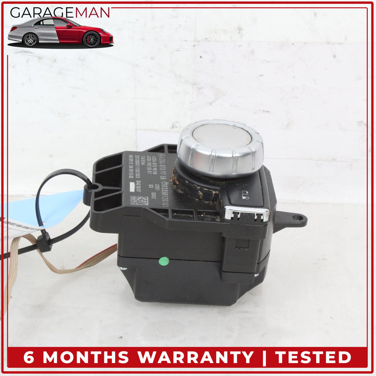 2012-2015 Mercedes C207 E550 C250 Multimedia Knob Control Switch 2048709758 OEM