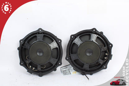 2010-2018 Porsche Cayenne S 958 Front Left and Right Door Audio Speaker Set OEM