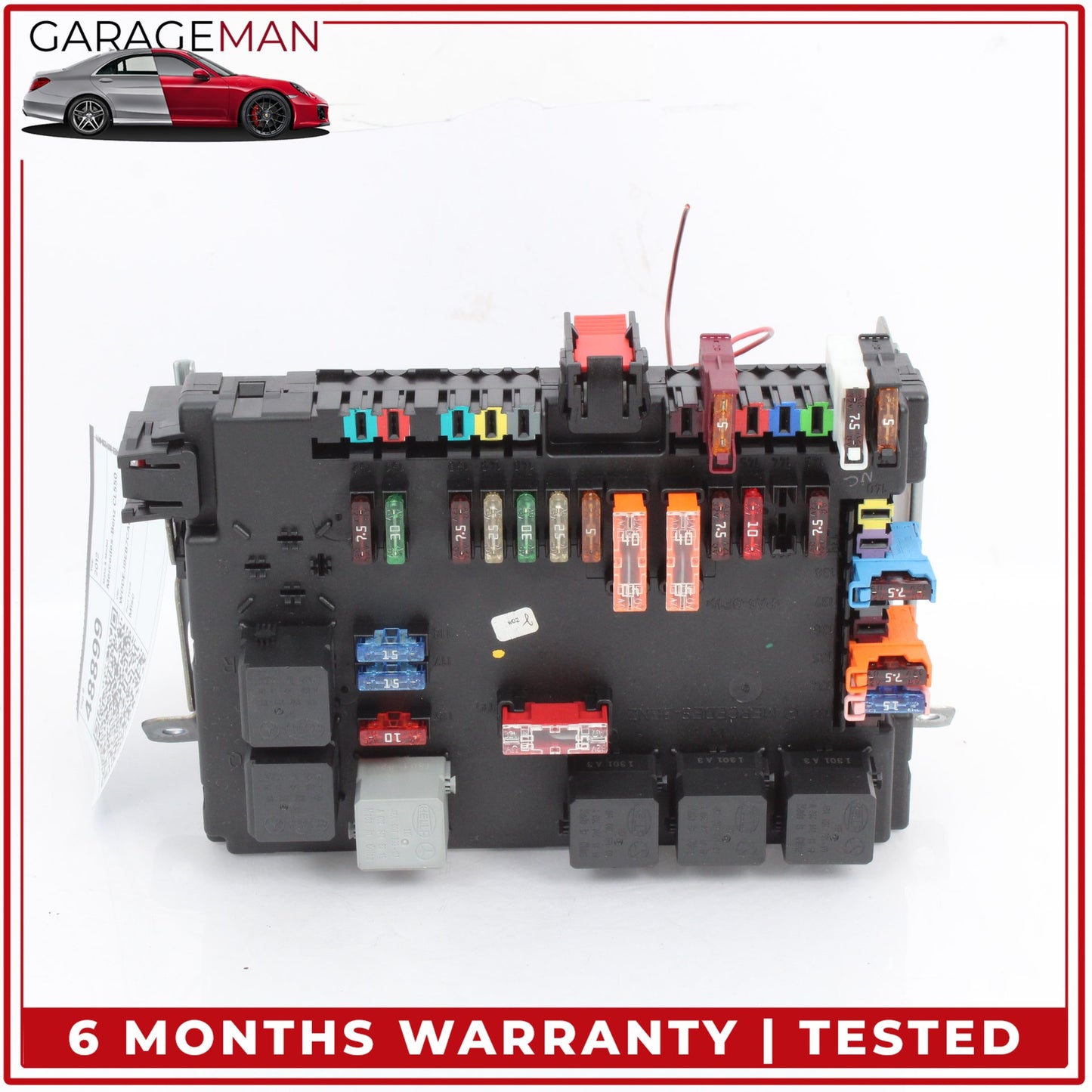 2007-2014 Mercedes-Benz CL550 W216 Coupe Rear Trunk Fuse Box Module 2219067100 OEM