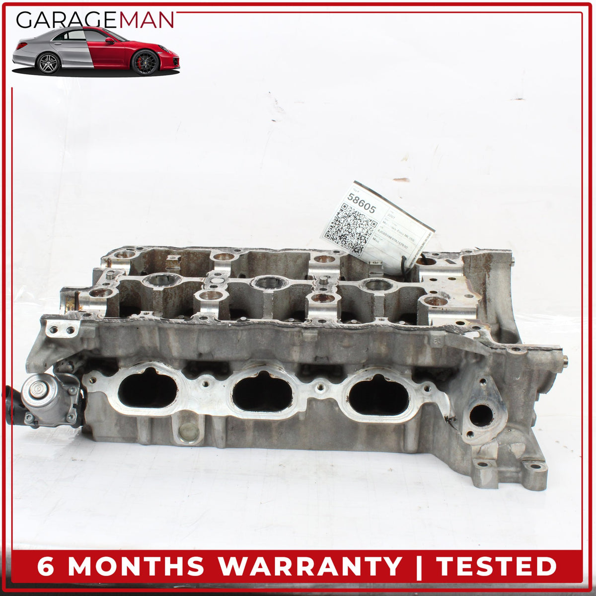 2005-2012 Mercedes W164 ML350 E350 C350 Left Side Cylinder Head 2720162201 OEM