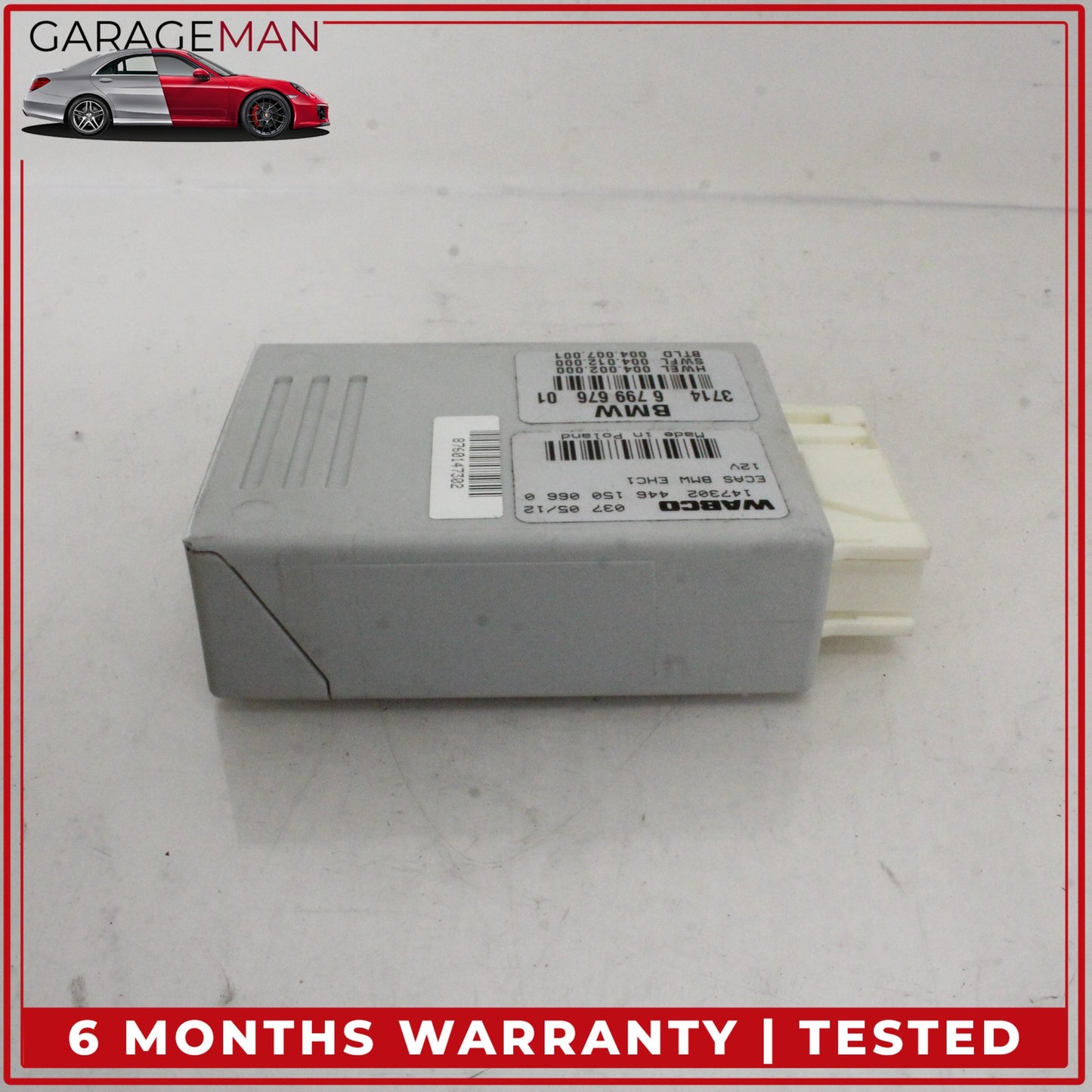 2010-2017 BMW 550i GT F07 Air Suspension Control Module Unit 6799676 OEM