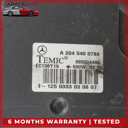 2008-2018 Mercedes X204 GLK350 E350 Engine Radiator Cooling Fan Motor OEM