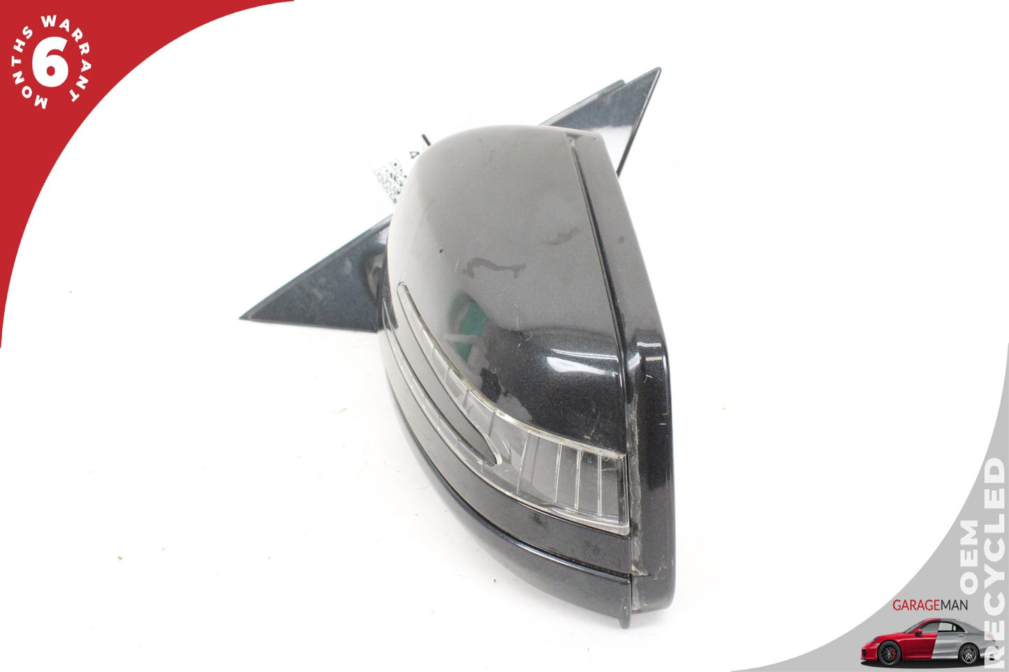 2010-2013 Mercedes W221 S550 Front Left Door Rear View Mirror w/ Blind Spot OEM