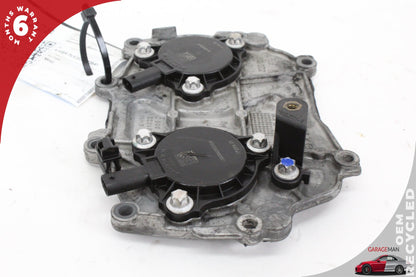 12-18 Mercedes W221 S550 Engine Timing Chain Cover Plate 2760150201 Genuine