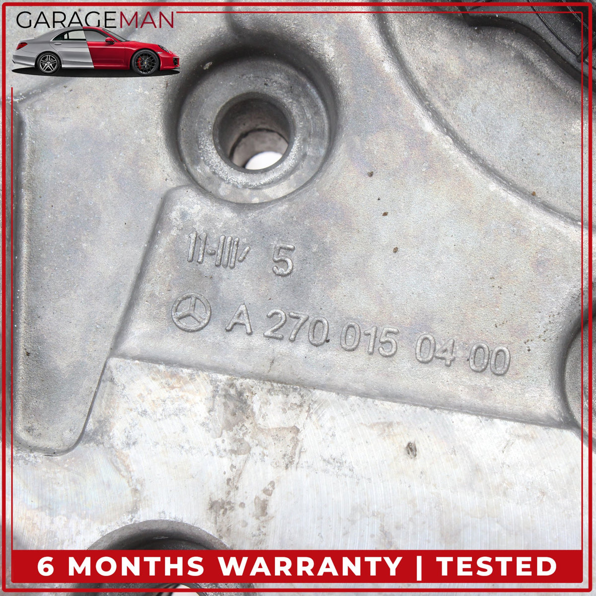 2014-2020 Mercedes X156 GLA250 CLA250 Engine Motor Rear Timing Valve Cover OEM