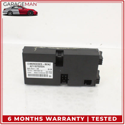 2006-2013 Mercedes W219 CLS550 Heated Seat Control Module Unit 2118702026 OEM