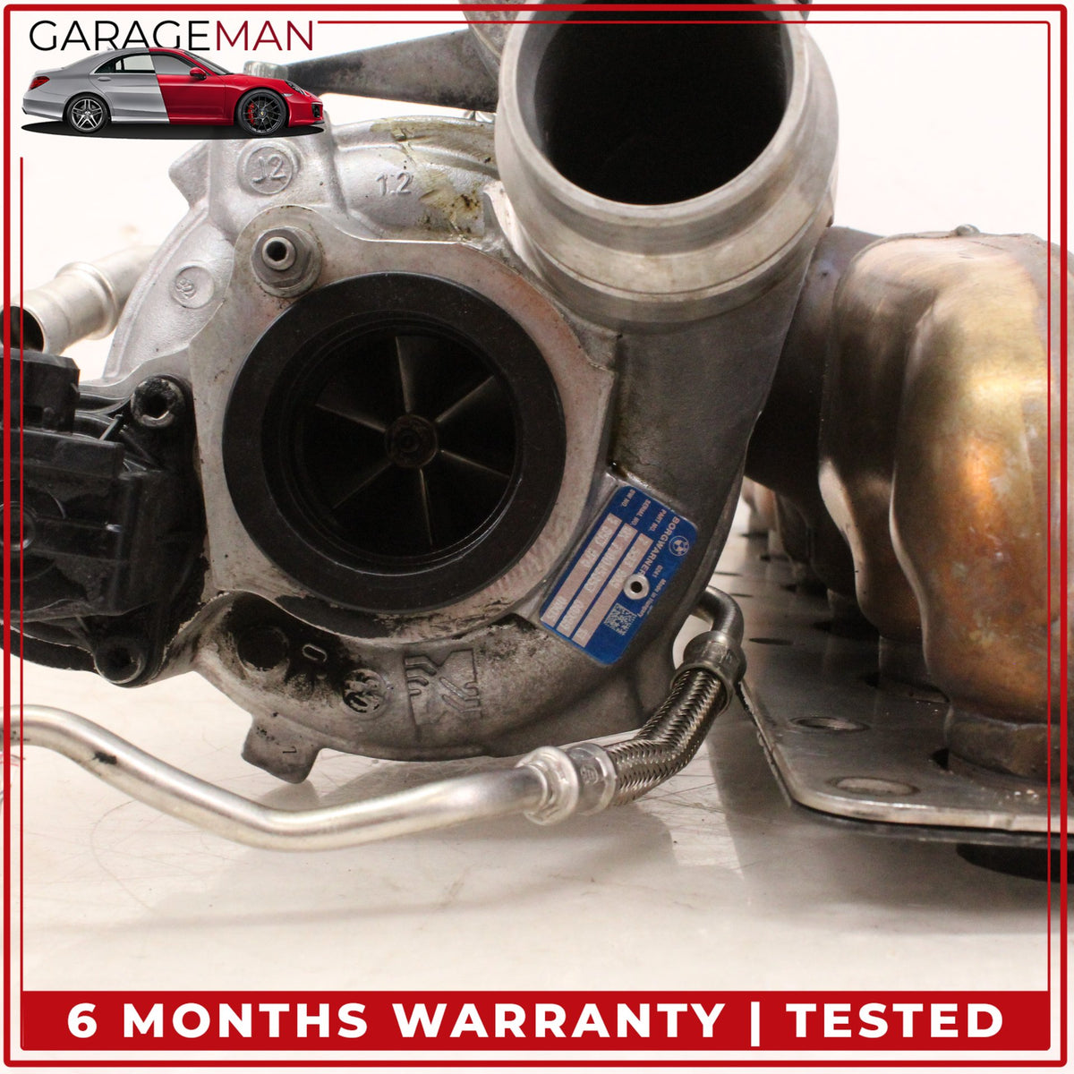 2011-2015 BMW 740i F01 535i GT N55 3.0L Engine Motor Turbocharger 7583908 OEM