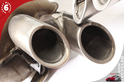 2011 Porsche Panamera Sedan Exhaust Muffler Left and Right Side