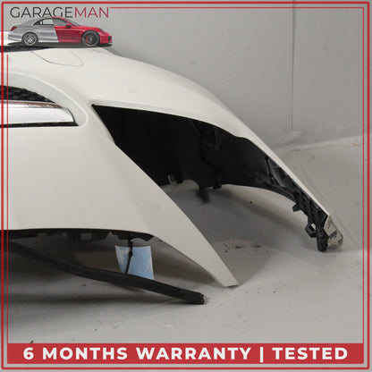2017-2019 Mercedes C117 CLA250 Sedan Front Bumper Cover Calcite White OEM