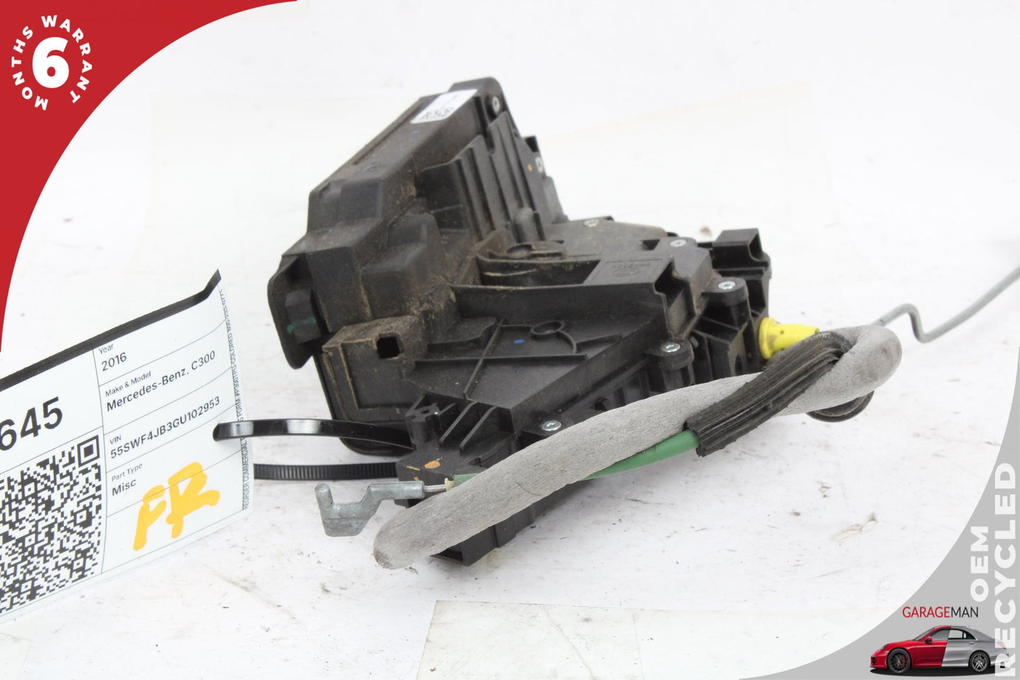 2015-2020 Mercedes-Benz C300 W205 Front Right Side Door Lock Latch Actuator