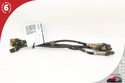 2003-2006 Mercedes W211 E500 Left Side Oxygen O2 Sensor Lambda Set of 4 OEM