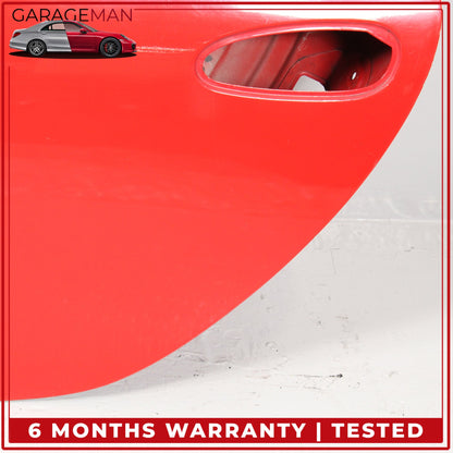 1997-2005 Porsche 911 996 Front Left Driver Side Door Shell Red 99653101104 OEM