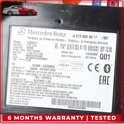 2014-2023 Mercedes X156 GLA250 Communication Control Module Unit 2139003917 OEM