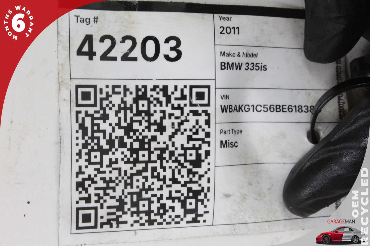 2007-2013 BMW 335is 135i 535i Engine Piston &amp; Connecting Rod 8497B OEM