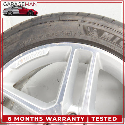 2011-2013 Mercedes W204 C250 Rear Wheel Rim w/ Tire 8.5JX17H2ET58 2044019702 OEM