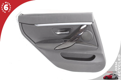 2018-2020 BMW 430i F36 Sedan Left Rear Door Panel Trim BMW OEM Part