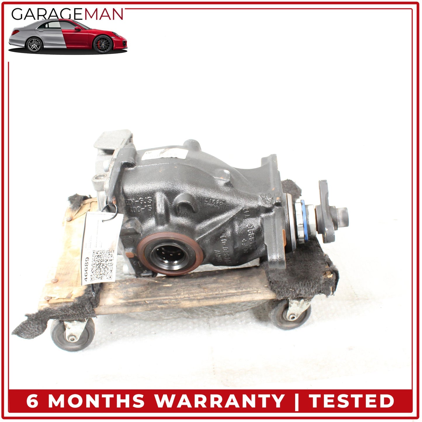 2017-2021 BMW 430i F36 AWD 2.0L Rear Differential Diff Axle Carrier 2.81 Ratio 7616971