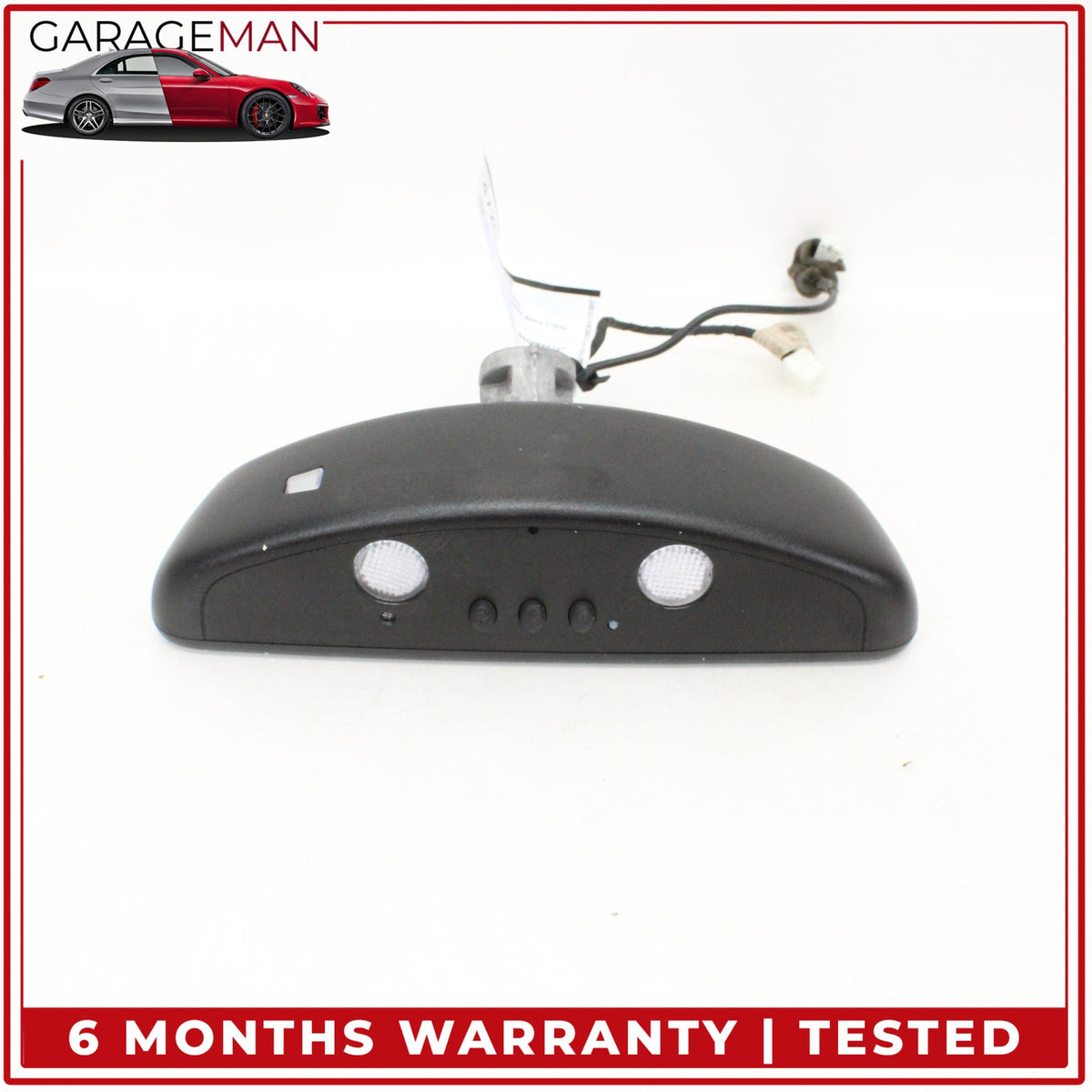 2014-2019 Mercedes W205 C300 GLC43 AMG Top Upper Rear View Mirror 2228100417 OEM